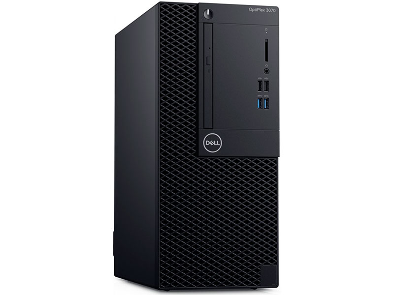 Настольный компьютер Dell Optiplex 3070 3070-7667 (Intel Core i3-9100 3.6GHz/4096Mb/1000Gb/DVD-RW/Intel HD Graphics/Linux Ubuntu)