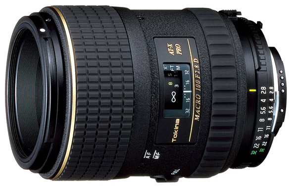 Tokina Объектив Tokina Nikon AF 100 mm F/2.8 AT-X Pro D Macro