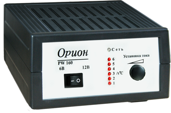  Зарядное устройство для автомобильных аккумуляторов Орион PW-160