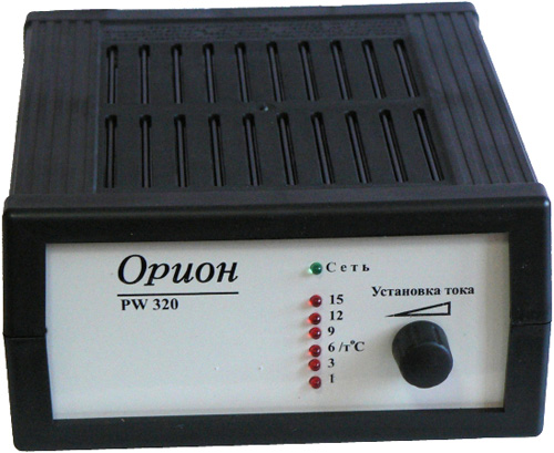  Зарядное устройство для автомобильных аккумуляторов Орион PW-320