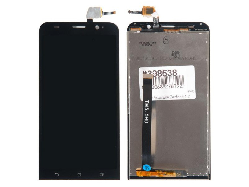 Дисплей RocknParts для ASUS ZenFone 2 ZE550ML в сборе с тачскрином Black 398538, 398538
Дисплей RocknParts для ASUS ZenFone 2 ZE550ML в сборе с тачскрином Black 398538, 398538