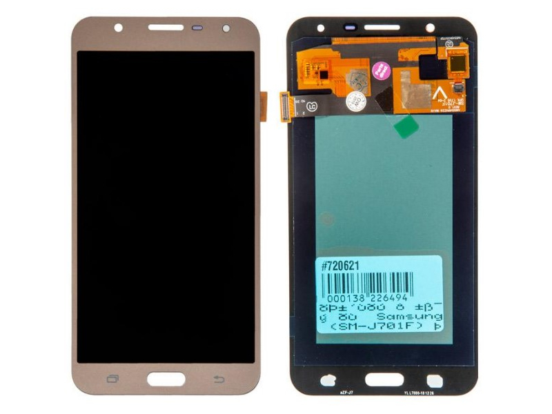 Дисплей RocknParts для Samsung Galaxy J7 Neo (SM-J701F) в сборе с тачскрином Gold 720621, 720621
Дисплей RocknParts для Samsung Galaxy J7 Neo (SM-J701F) в сборе с тачскрином Gold 720621, 720621