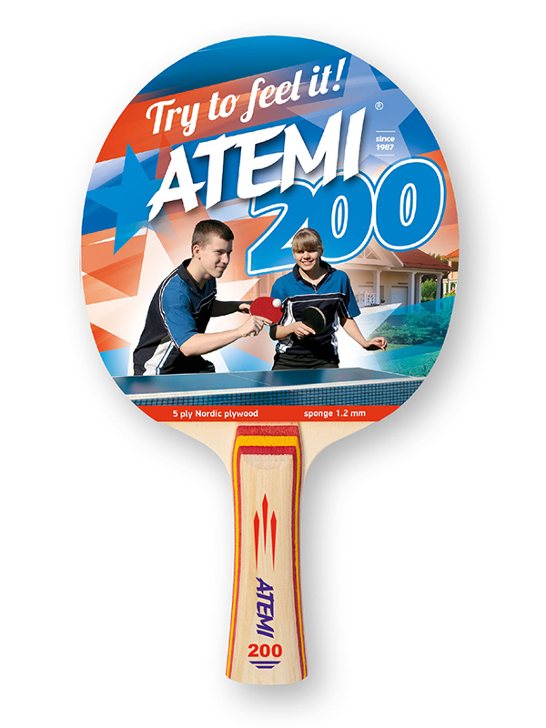 фото Ракетка для настольного тенниса atemi 200an