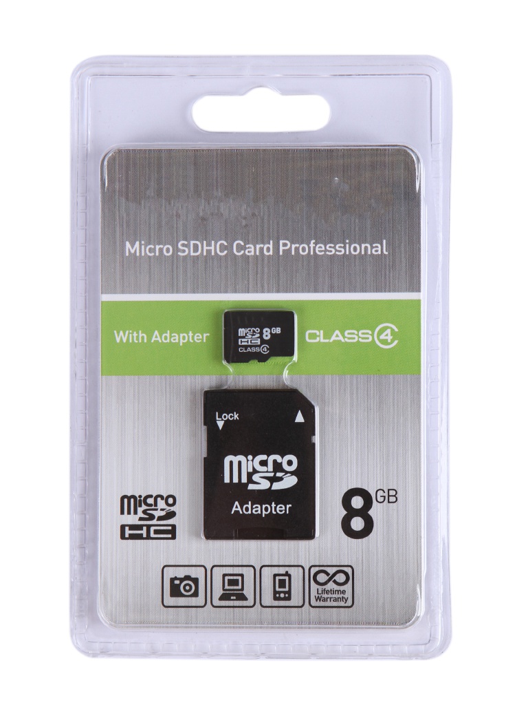 Карта памяти 8Gb - Exployd Micro Secure Digital HC Class 4 EX008GCSDHC4-AD с переходником под SD, EX008GCSDHC4-AD
Карта памяти 8Gb - Exployd Micro Secure Digital HC Class 4 EX008GCSDHC4-AD с переходником под SD, EX008GCSDHC4-AD