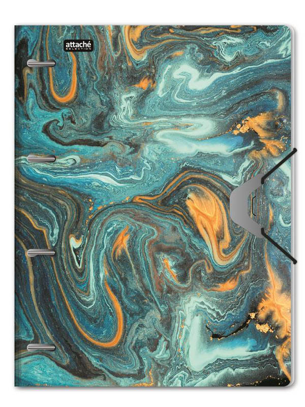 Бизнес-тетрадь Attache Selection Fluid А4 120 листов Turquoise 1175422