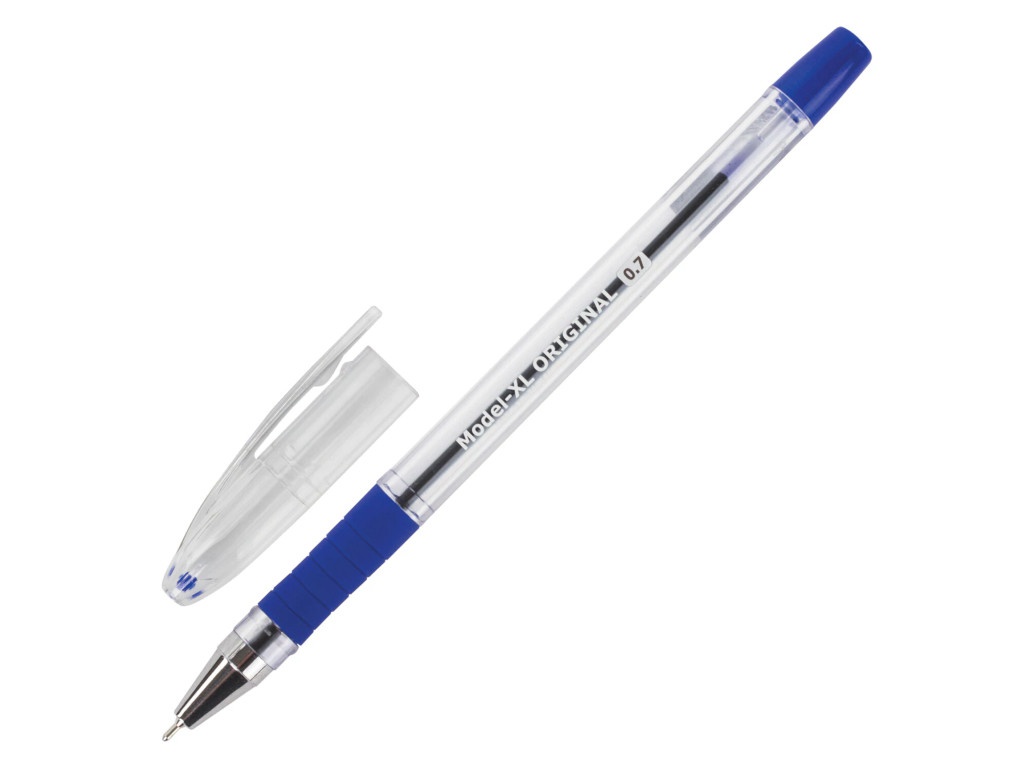 Ручка шариковая Brauberg Model-XL Original 0.7mm корпус Transparent, стержень Blue 143242, 143242
Ручка шариковая Brauberg Model-XL Original 0.7mm корпус Transparent, стержень Blue 143242, 143242