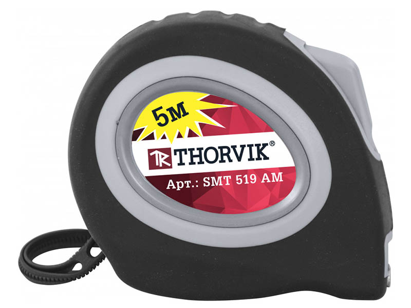 Рулетка Thorvik 5m SMT519AM
