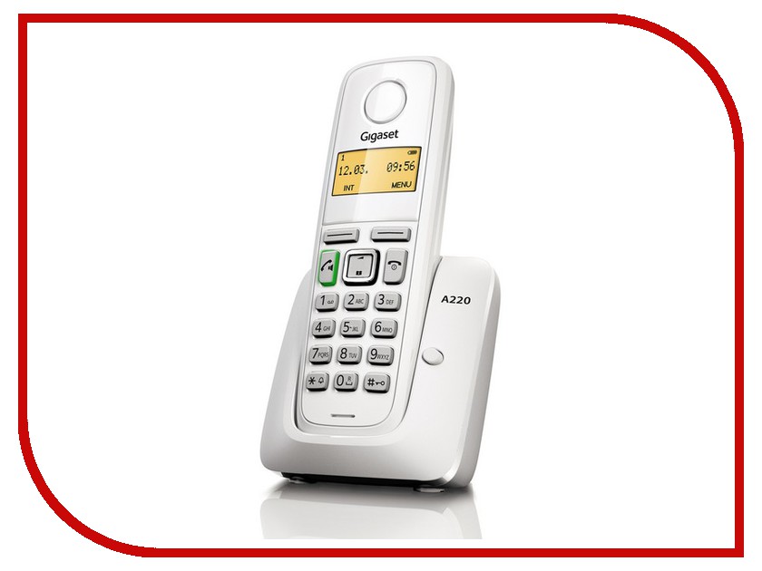 DECT телефоны A220 Радиотелефон Gigaset A220 White