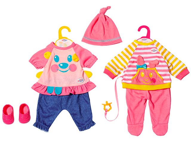 Одежда для куклы Zapf Creation Baby Born Little Милый костюмчик в стиле Casual 827-376