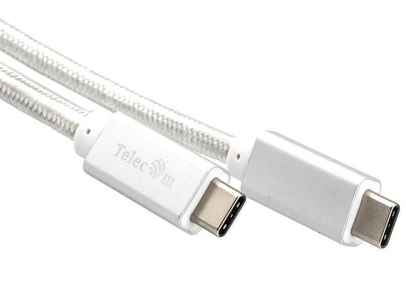 Аксессуар Telecom USB Type-C M - ver. 3.1 Silver TC420S