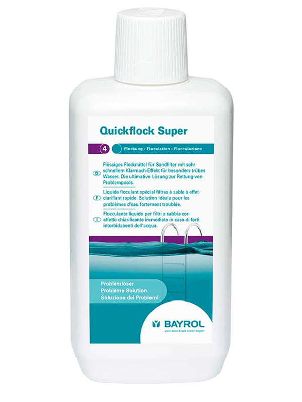 Жидкость для удаления мелких частиц грязи Bayrol Quickflock Super 1L 4595172, Quickflock Super 4595172
Жидкость для удаления мелких частиц грязи Bayrol Quickflock Super 1L 4595172, Quickflock Super 4595172