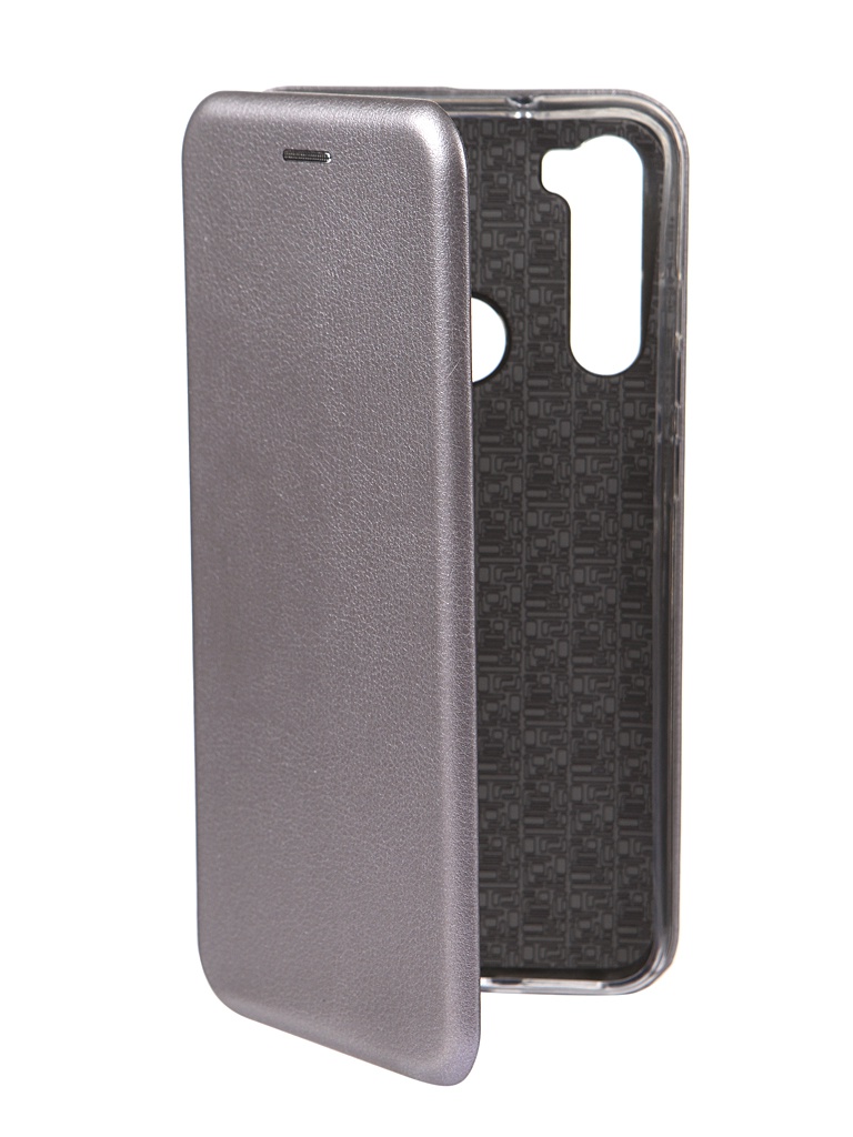 Чехол Innovation для Xiaomi Redmi Note 8 Book Silver 16707