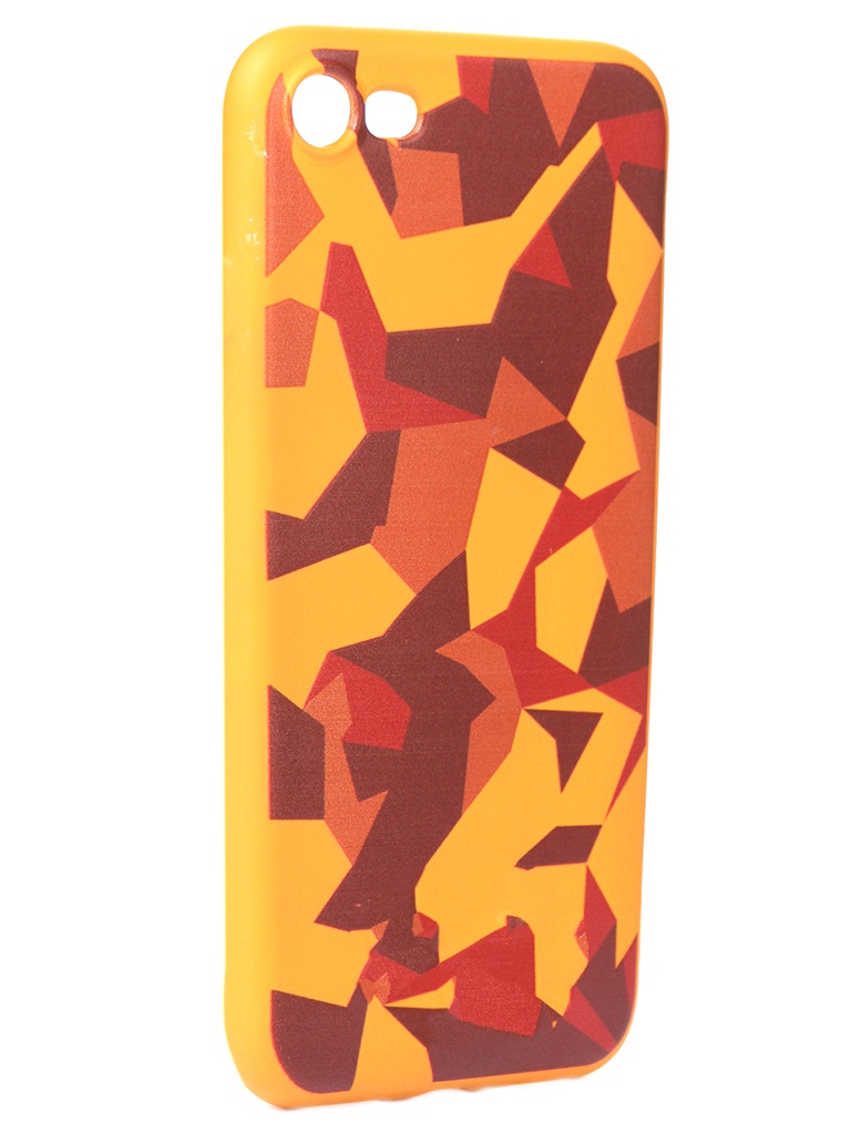 Чехол Krutoff для APPLE iPhone 7/8 Polygonal Military Colour 10342