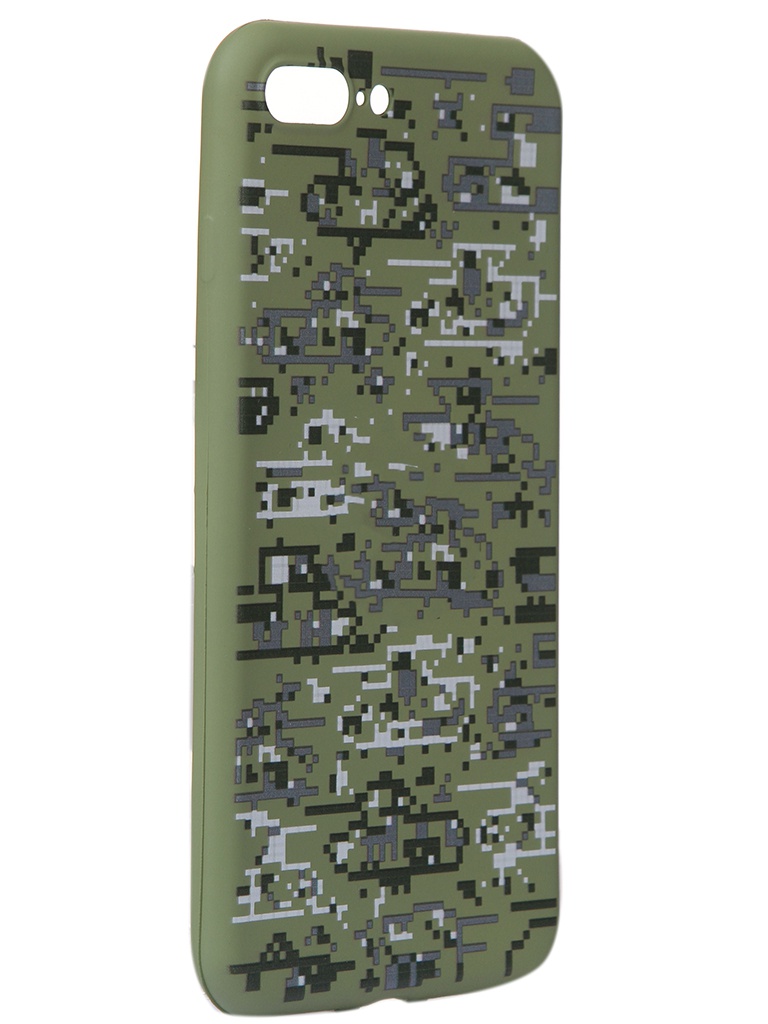 Чехол Krutoff для APPLE iPhone 7/8 Plus Pixel Military Desert 10336