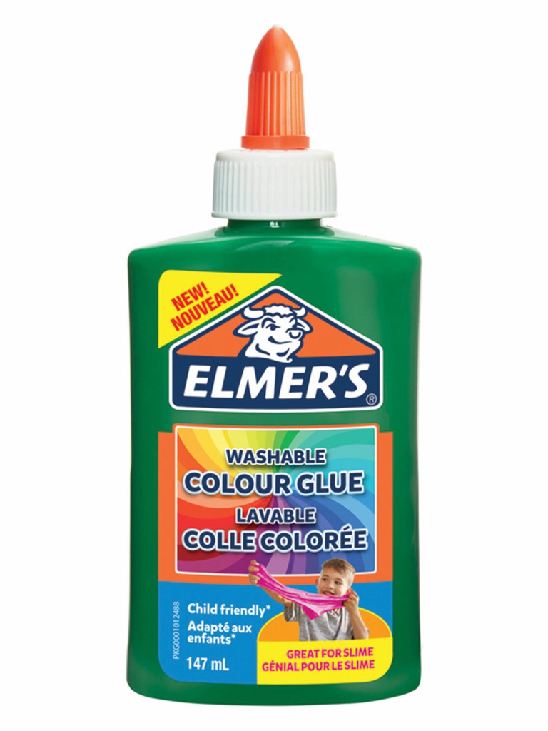 Слайм Elmers Opaque Glue для слаймов 147ml Green 2109505