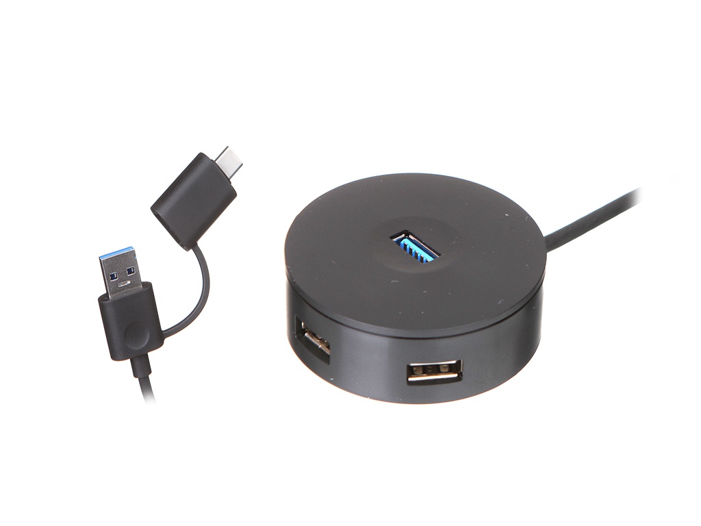 Хаб USB Baseus Round Box Type-C + USB A - USB 3.0 + 3xUSB 2.0 12cm Black CAHUB-GB01, CAHUB-GB01
Хаб USB Baseus Round Box Type-C + USB A - USB 3.0 + 3xUSB 2.0 12cm Black CAHUB-GB01, CAHUB-GB01
