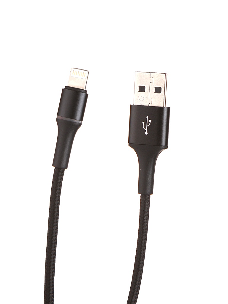 Аксессуар Baseus Halo Data Cable USB - Lightning 1.5A 2m Black CALGH-C01