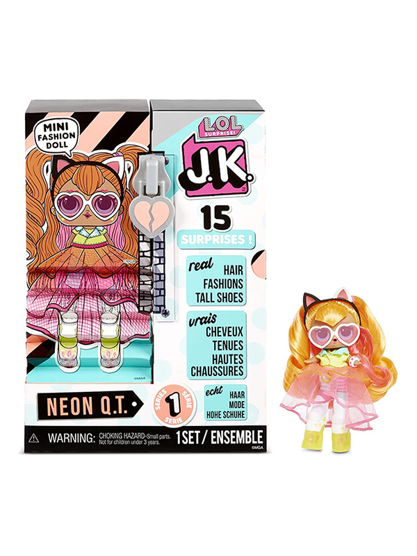 Кукла L.O.L. Surprise! J.K. Mini Fashion Doll - Neon Q.T., 570776