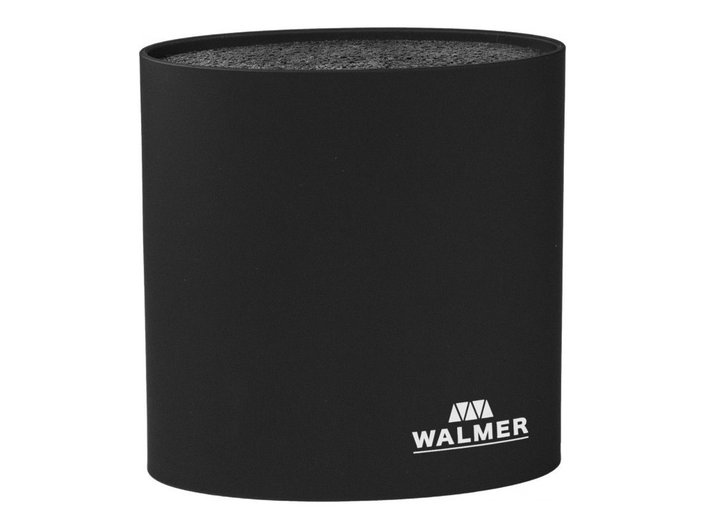 фото Подставка для ножей walmer овальная black w08002201
