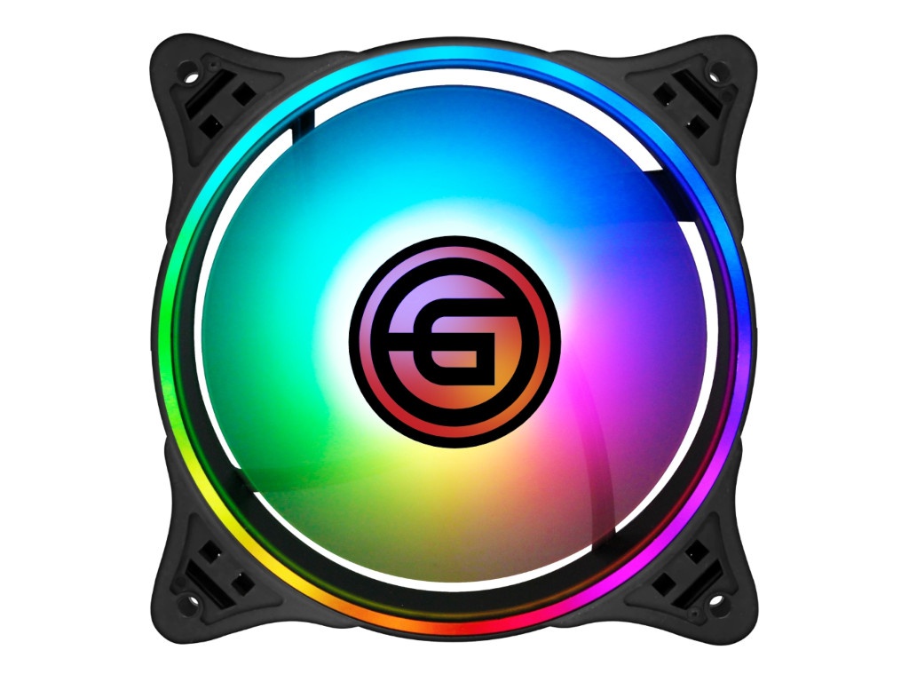 Вентилятор Ginzzu RGB 12F4M