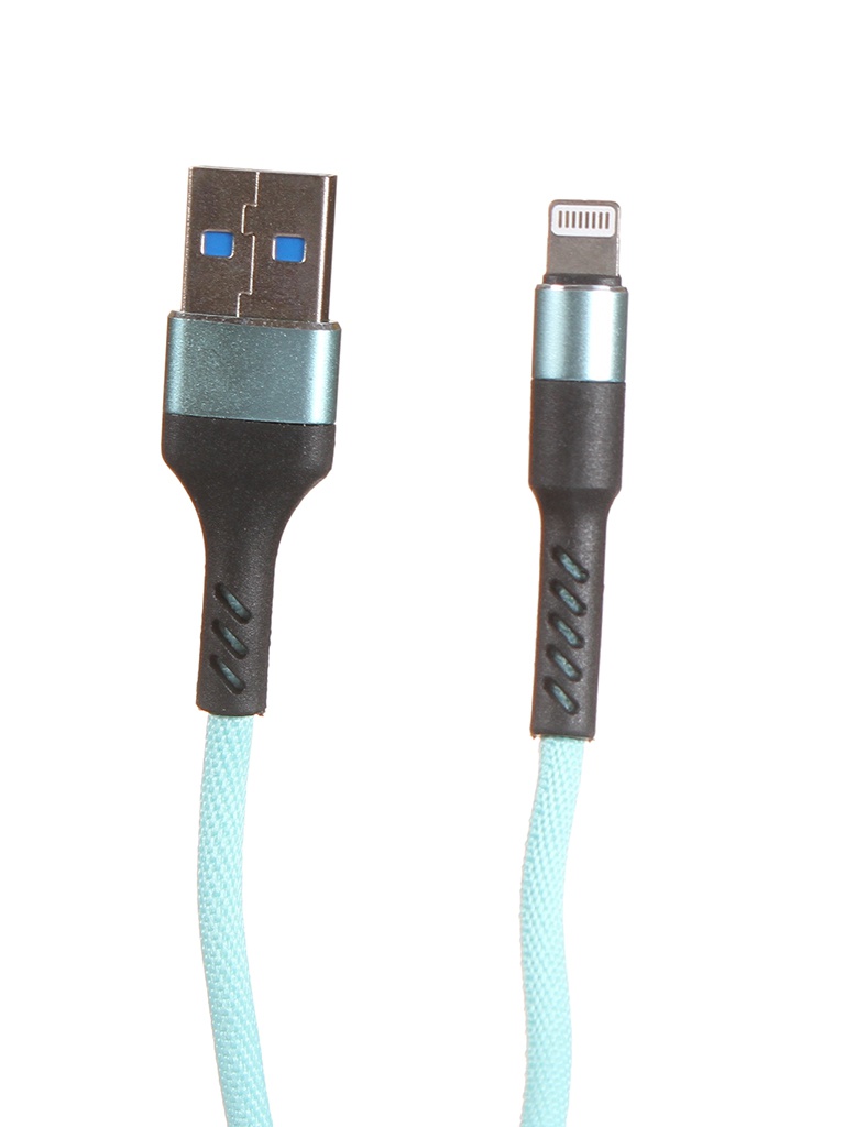 Аксессуар Maverick Textile & Metall C4 USB - Lightning 1.2m Mint ПSELAEP1823