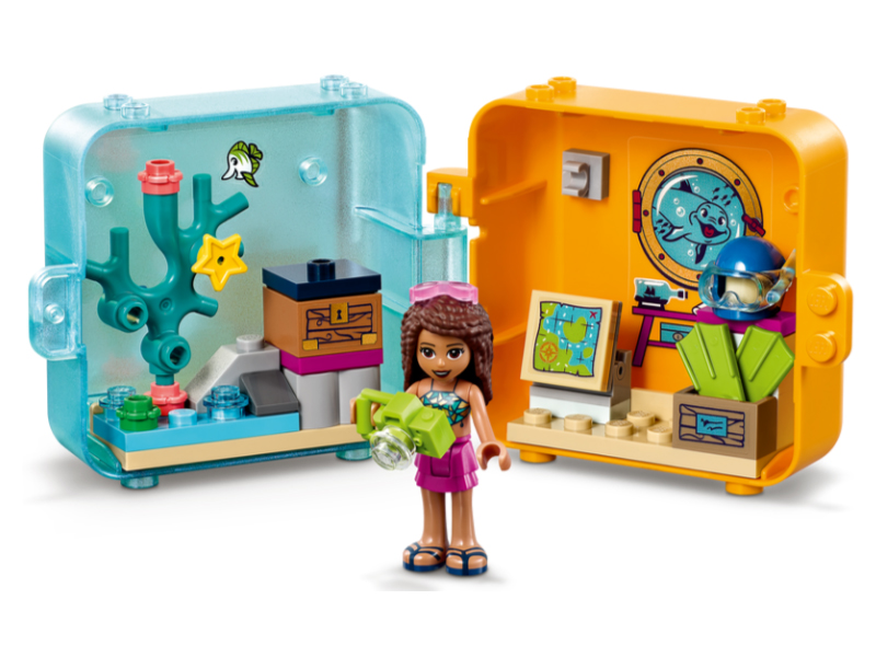 Конструктор Lego Friends Летняя игровая шкатулка Андреа 43 дет. 41410 конструктор lego friends игровая шкатулка андреа