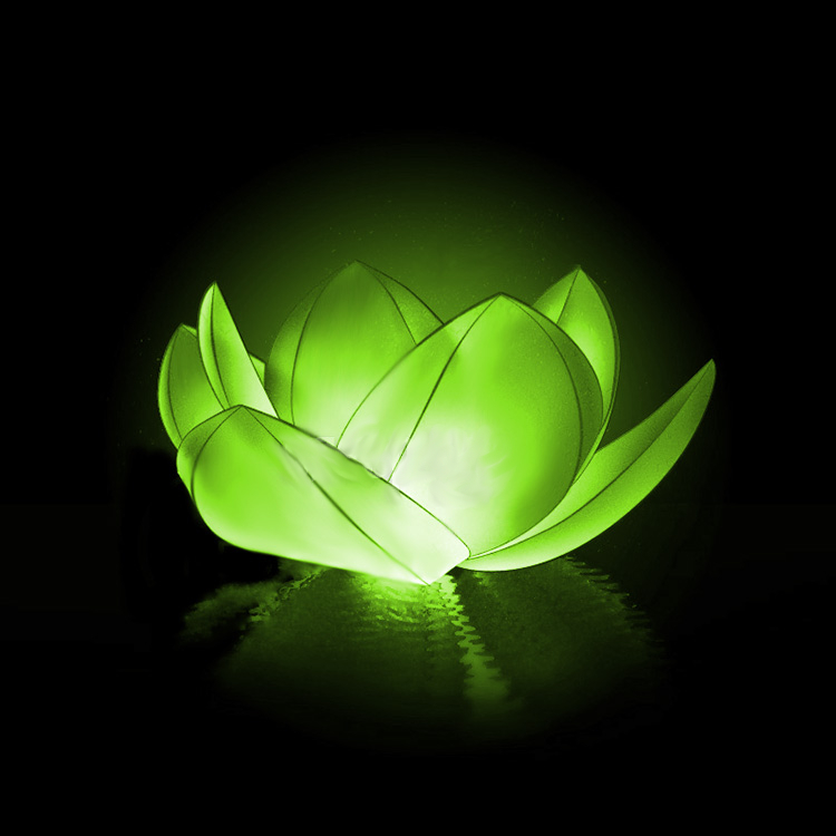 Nebofon - Небесный фонарик желаний Nebofon Водная лилия Green