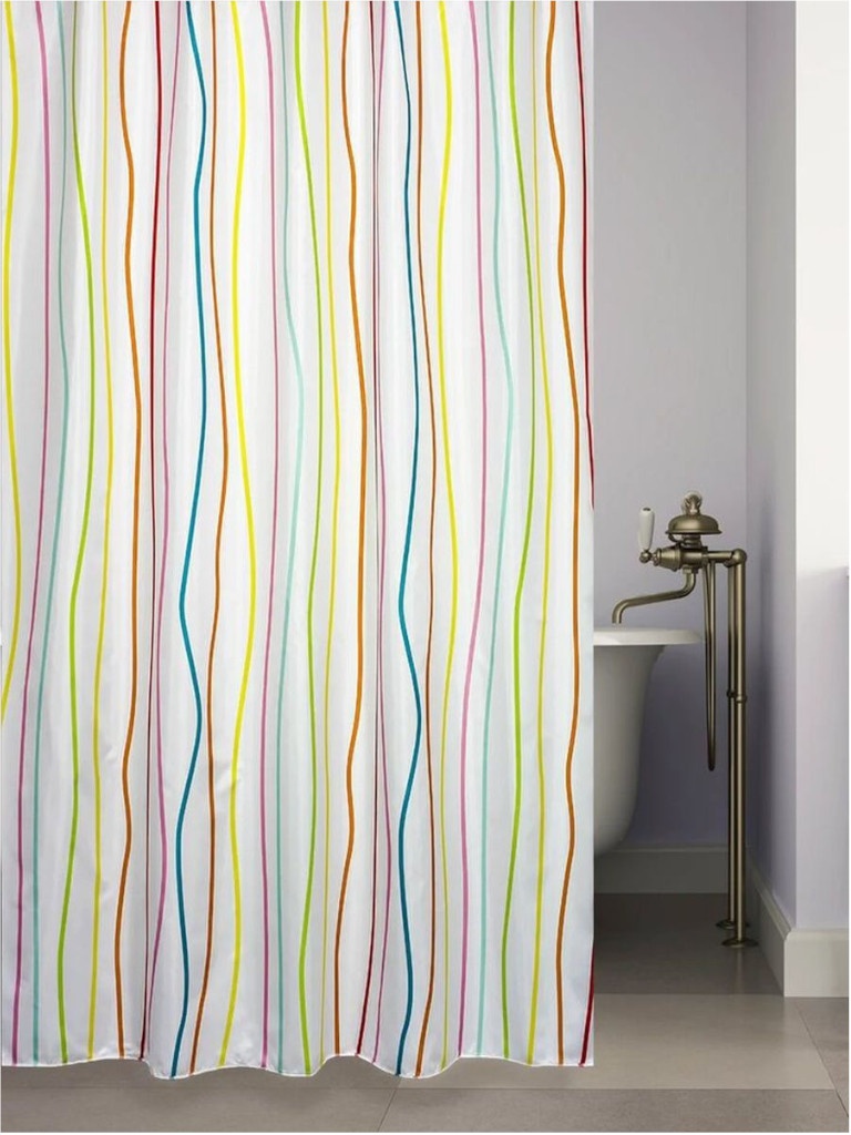 Шторка Bath Plus Gorgeous Stripe 180x180cm ch-21295