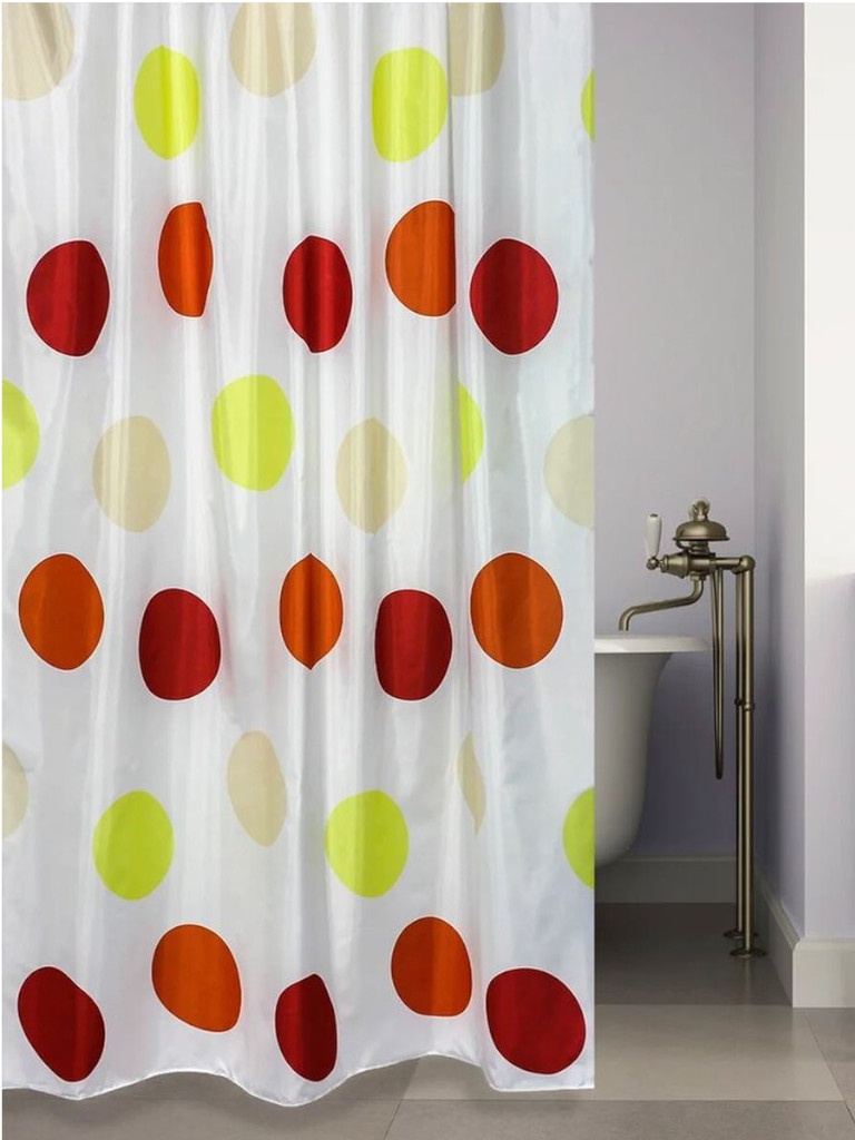Шторка Bath Plus Fancy Dots 180x180cm Multicolor ch-21286