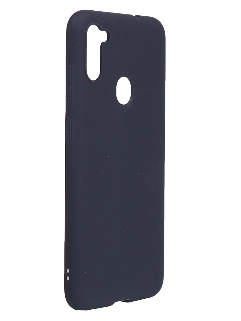Чехол Neypo для Samsung Galaxy A11/M11 2020 Silicone Soft Matte Dark Blue NST17821
