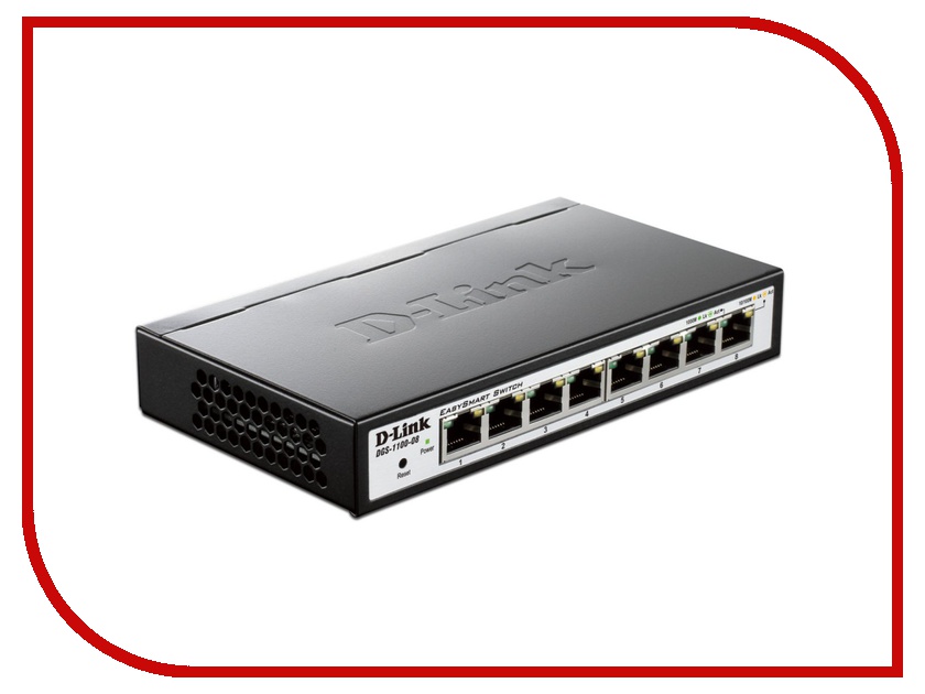 Маршрутизаторы и коммутаторы DGS-1100-08 D-Link DGS-1100-08