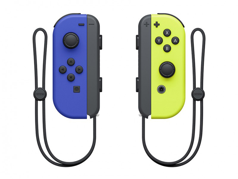 Контроллер Nintendo Joy-Con 2шт Blue / Neon Yellow ACSWT35