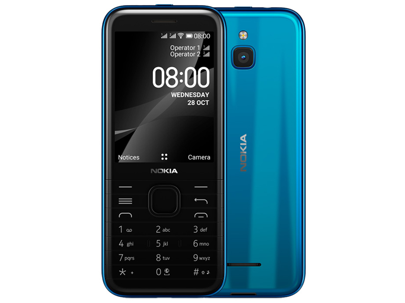 Сотовый телефон Nokia 8000 (TA-1303) Blue