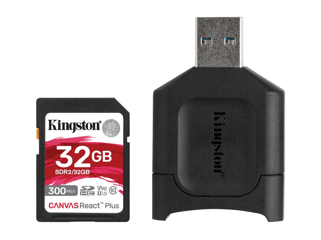 Карта памяти 32Gb - Kingston Canvas React Plus Secure Digital HC UHS-II Class U3 V90 MLPR2/32GB, MLPR2/32GB
Карта памяти 32Gb - Kingston Canvas React Plus Secure Digital HC UHS-II Class U3 V90 MLPR2/32GB, MLPR2/32GB