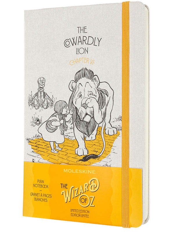 Блокнот Moleskine Le Wizard Of Oz Large 130х210mm 120 листов White-Yellow LEWOZQP062CL / 1216434, LEWOZQP062CL
Блокнот Moleskine Le Wizard Of Oz Large 130х210mm 120 листов White-Yellow LEWOZQP062CL / 1216434, LEWOZQP062CL