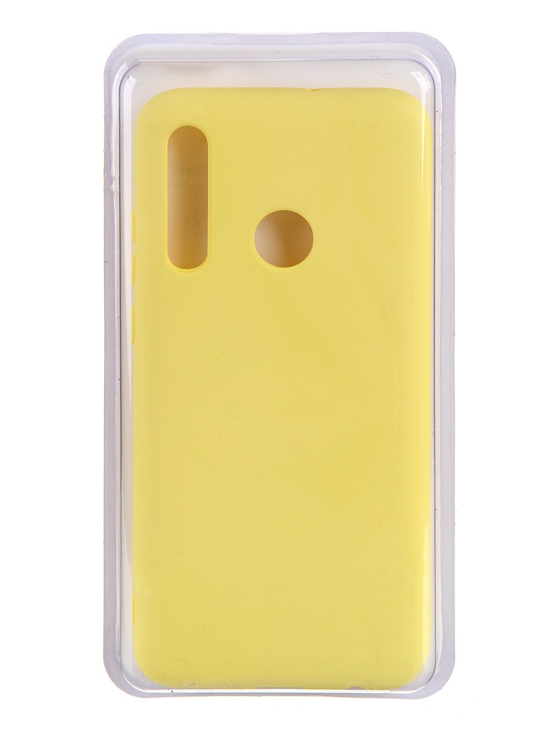Чехол Innovation для Honor 10i / 20 Lite Soft Inside Yellow 19042