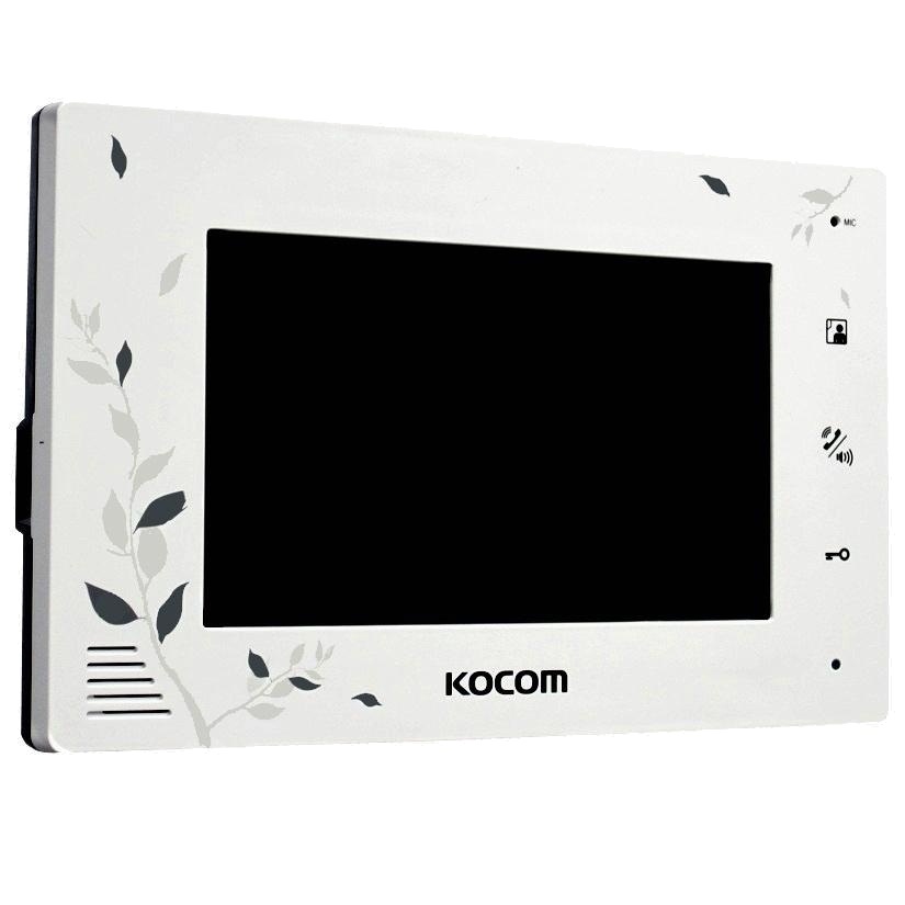  Видеодомофон Kocom KCV-A374SD LE White