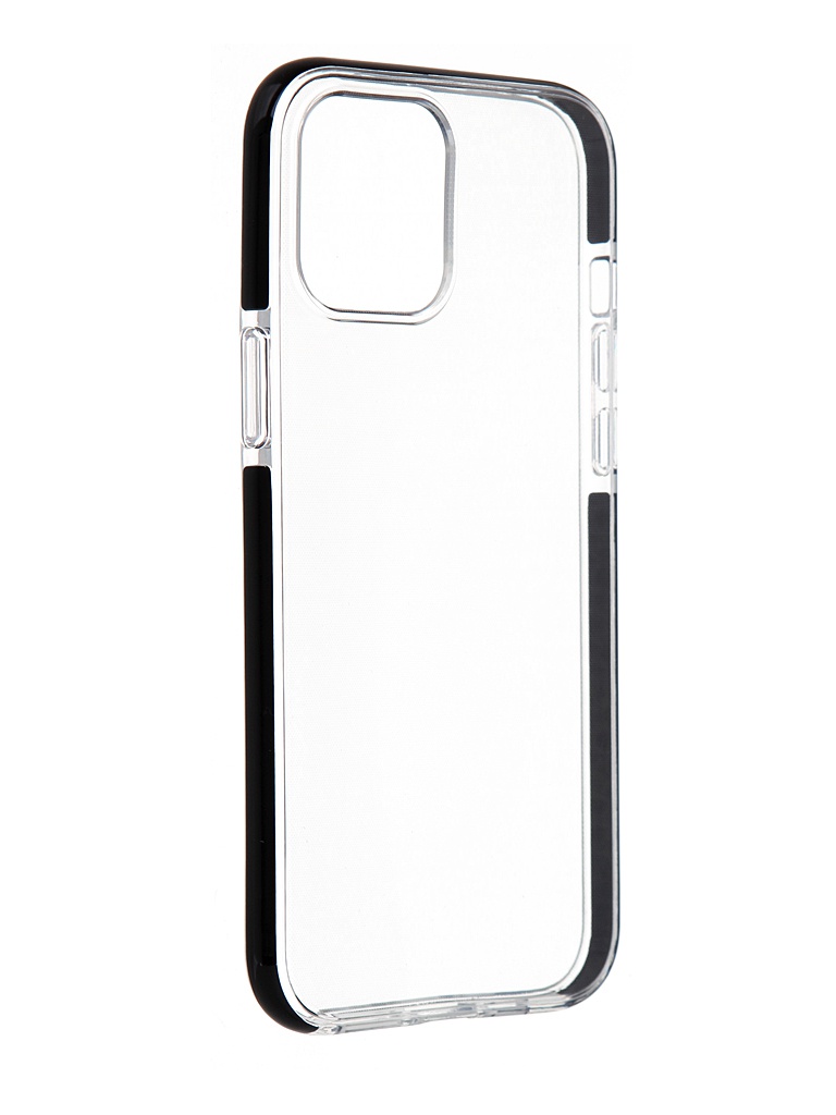 Чехол Gurdini для APPLE iPhone 12 Pro Max Crystall Ice Silicone Black 913030