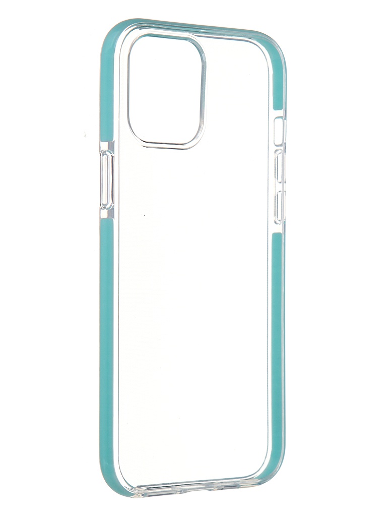 Чехол Gurdini для APPLE iPhone 12 Pro Max Crystall Ice Silicone Mint 913033