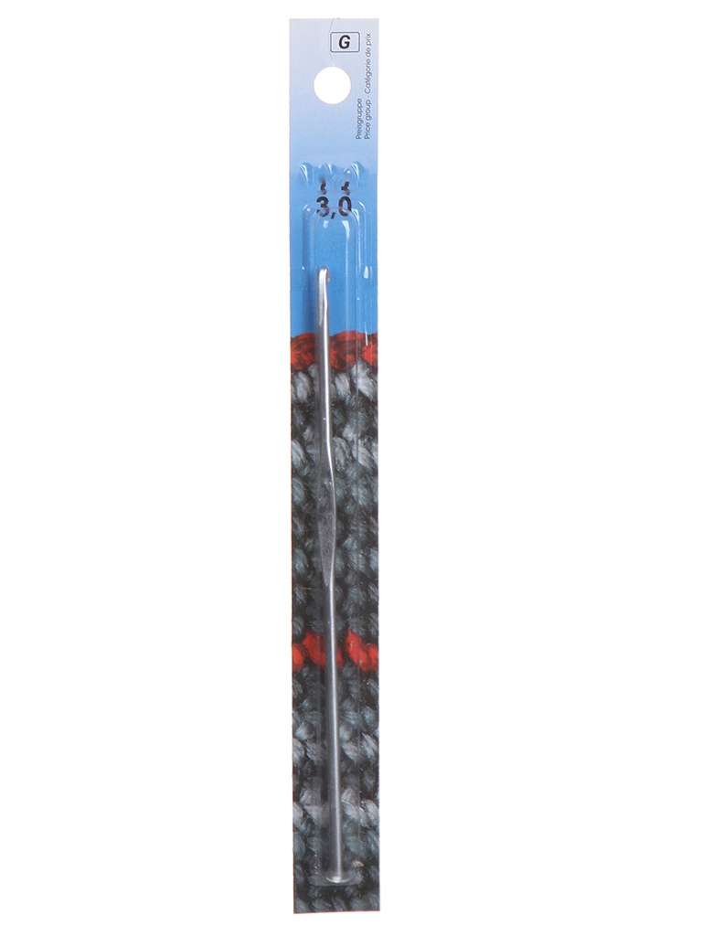 Крючок для вязания Prym 3.0mm/14cm 195183