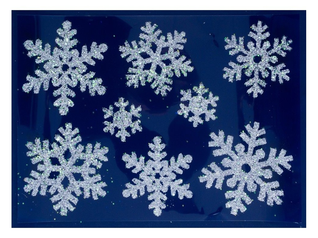 фото Набор наклеек peha magic классические снежинки 29.5х40cm rd-50290