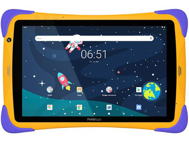 Планшет Prestigio Smartkids UP Orange-Violet PMT3104_WI_D_RU (Rockchip RK3226 1.5GHz/1024Mb/16Gb/Wi-Fi/Bluetooth/Cam/10.1/1280x800/Android)