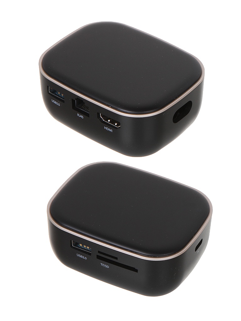 Хаб USB Baseus Multifunctional Charger Type-C to USB 3.0+HDMI+SD/TF+RJ45 Black CAHUB-AU01, CAHUB-AU01
Хаб USB Baseus Multifunctional Charger Type-C to USB 3.0+HDMI+SD/TF+RJ45 Black CAHUB-AU01, CAHUB-AU01