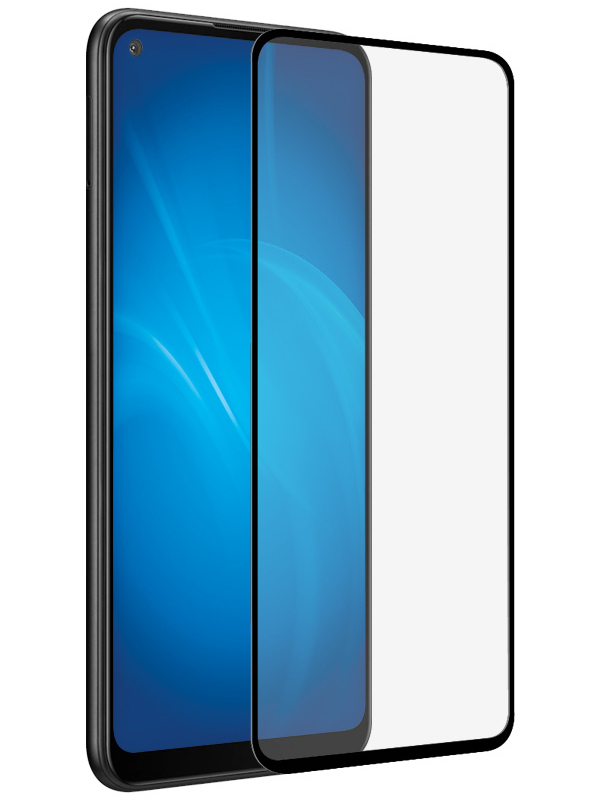 Защитное стекло Akami для Samsung A11 / M11 / Vivo Y30 / Y50 / Xiaomi Redmi Note 9 Full Screen Full Glue Black 6921001957305