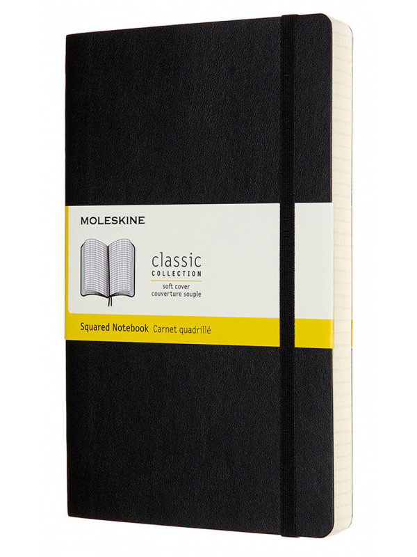 Блокнот Moleskine Classic Soft Expended Large 130х210mm 200 листов Black QP617EXP / 1127540, Classic Soft Expended Large
Блокнот Moleskine Classic Soft Expended Large 130х210mm 200 листов Black QP617EXP / 1127540, Classic Soft Expended Large