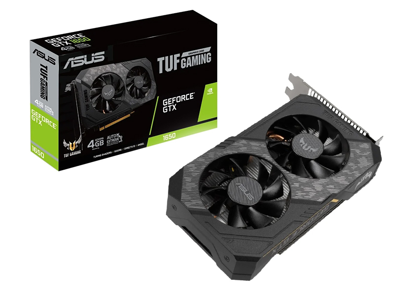 Видеокарта ASUS GeForce GTX 1650 TUF Gaming 1410Mhz PCI-E 3.0 4096Mb 12000Mhz 128 bit DP HDMI DVI TUF-GTX1650-4GD6-P-GAMING, TUF-GTX1650-4GD6-P-GAMING
Видеокарта ASUS GeForce GTX 1650 TUF Gaming 1410Mhz PCI-E 3.0 4096Mb 12000Mhz 128 bit DP HDMI DVI TUF-GTX1650-4GD6-P-GAMING, TUF-GTX1650-4GD6-P-GAMING