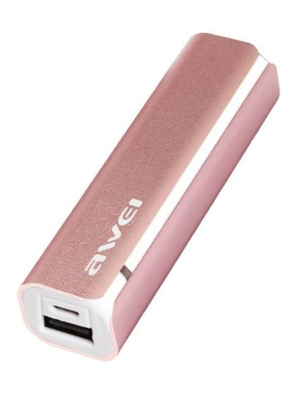 Внешний аккумулятор Awei P90K 2600mAh Pink