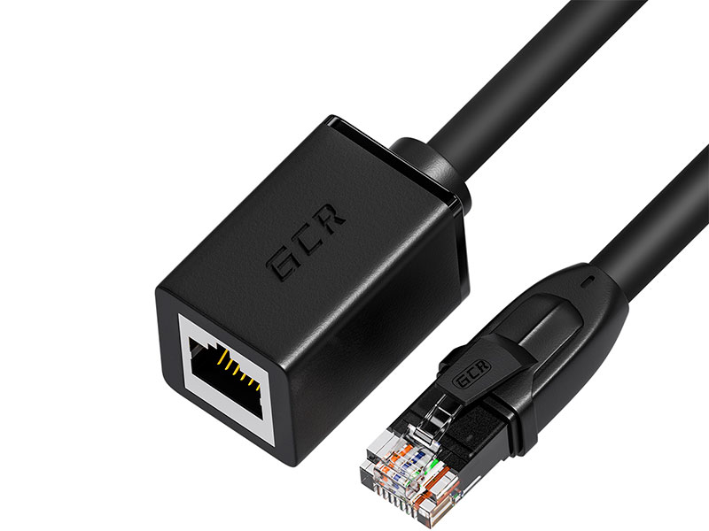 Сетевой кабель GCR UTP 24AWG cat.6 RJ45 1m GCR-52645 Greenconnect