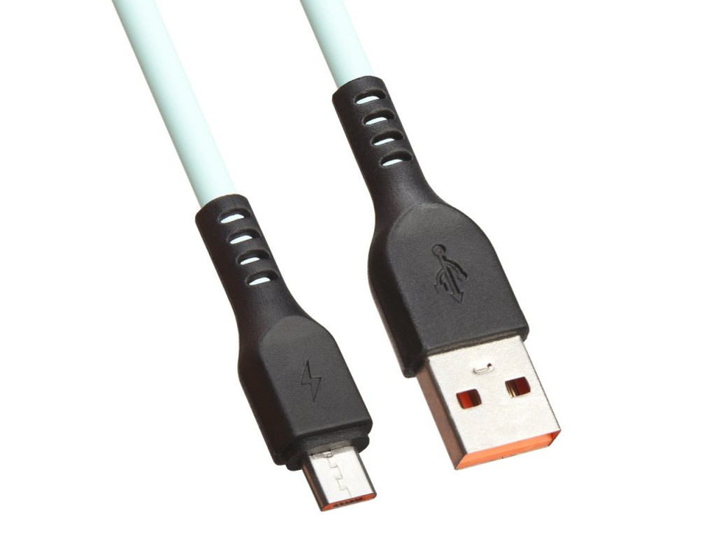 Аксессуар Liberty Project USB - MicroUSB Extra TPE 1m Turquoise 0L-00044205
