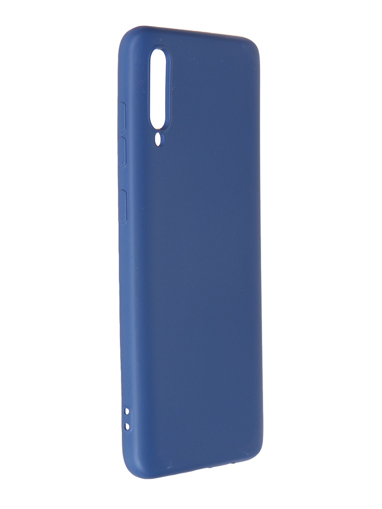 Чехол Krutoff для Samsung Galaxy A70 A705 Silicone Blue 12416